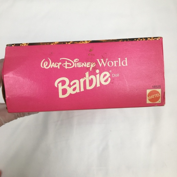 SPECIAL EDITION 25TH ANNIVERSARY WALT DISNEY WORLD BARBIE UNOPENED 1996 - Picture 6 of 8